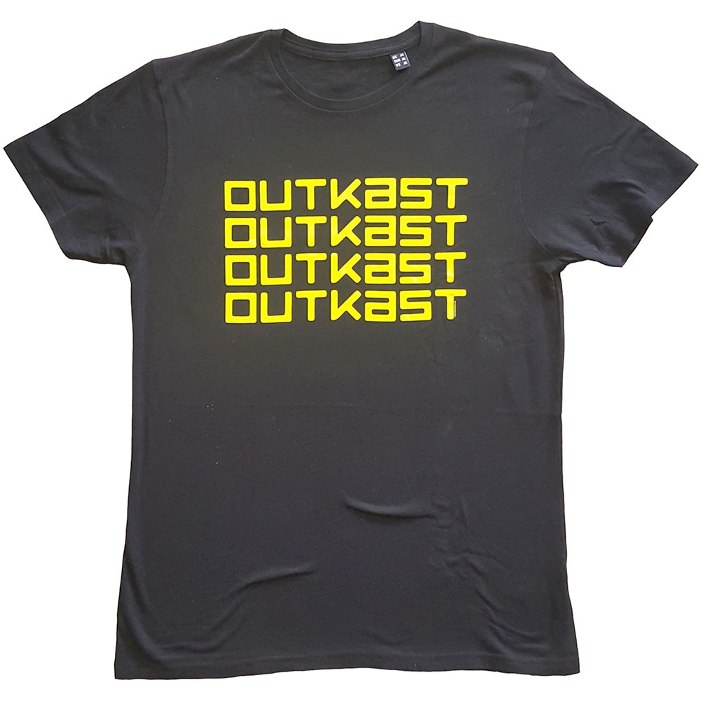 Outkast - Logo Repeat Heren Tshirt - Zwart